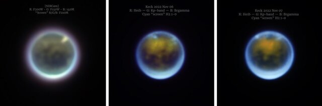 عکس "تلسکوپ فضایی جیمز وب" از عجیب‌ترین قمر زحل