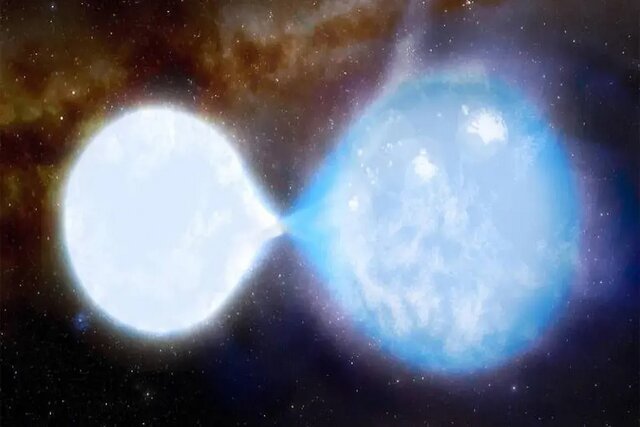۲ ستاره‌ای که ۱۸ میلیارد سال دیگر سیاه‌چاله می‌شوند!