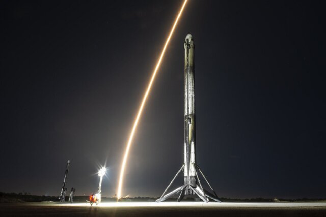 «اسپیس‌ایکس» پایان سال ۲۰۲۳ را با پرتاب ۲ موشک جشن گرفت