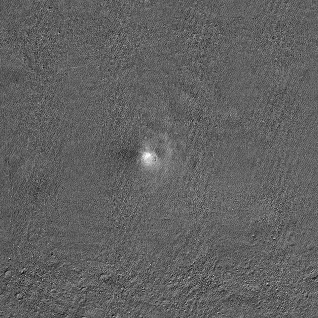 عکس فضاپیمای ناسا از فرودگر قمری ژاپن